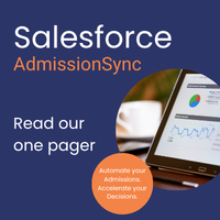 AdmissionSync One pager webpage graphic AdmissionSync